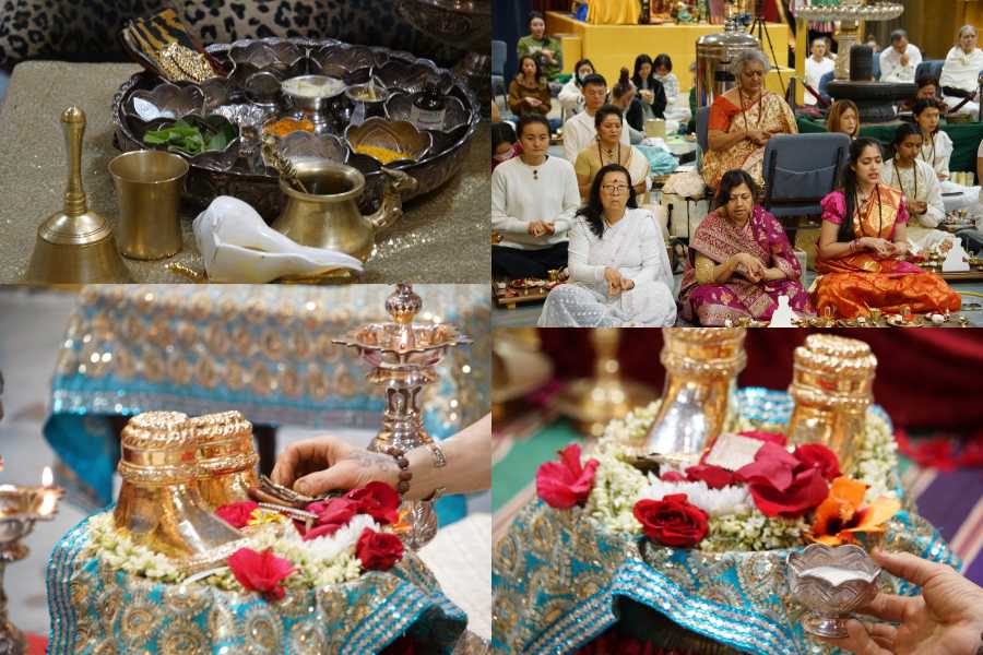 Pratyaksha Pada Puja
