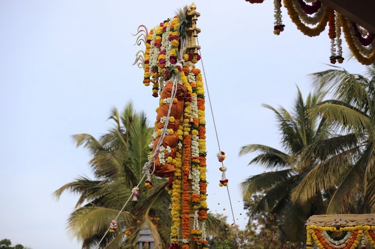 Srivari Brahmotsavam Dhvajarohanam