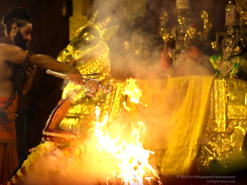Shiva Mula Mantra Homa — Day 2 (21 Jul)