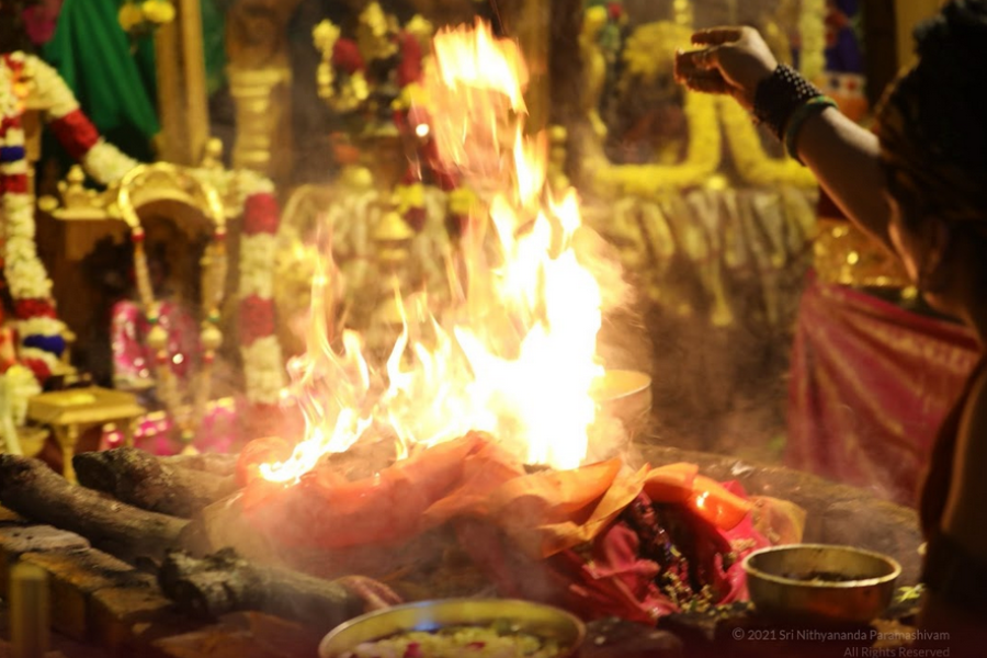 Chandi Navakshari Homa — Purvangam Day 2 (18 Jul)
