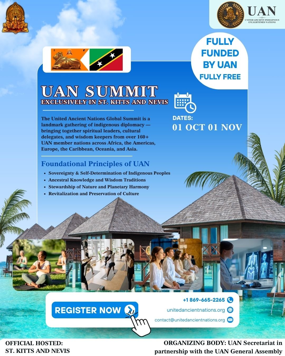 Announcing the UAN Summit 2025, exclusively in the beautiful St. Kitts & Nevis!