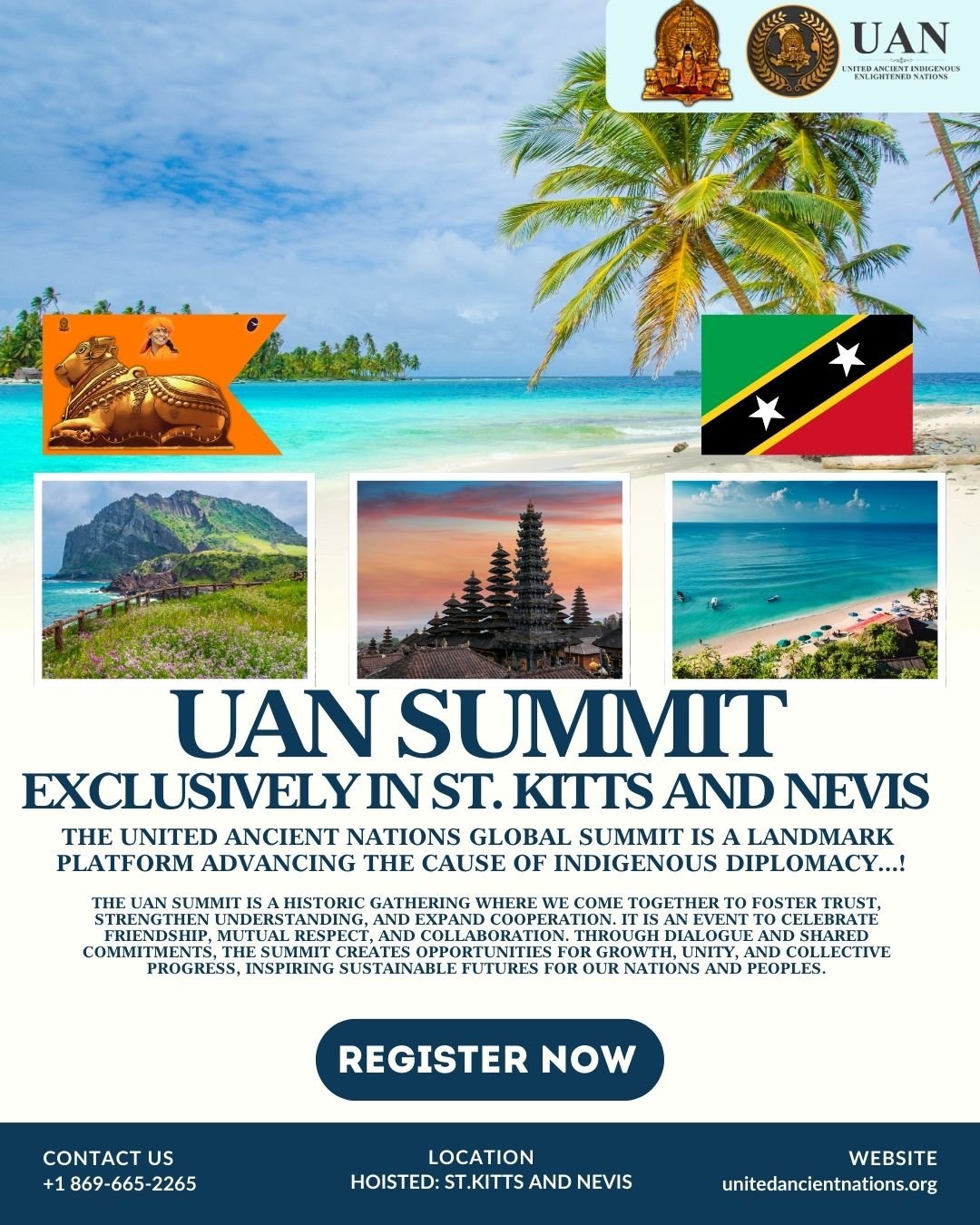 Announcing the UAN Summit 2025, exclusively in the beautiful St. Kitts & Nevis!