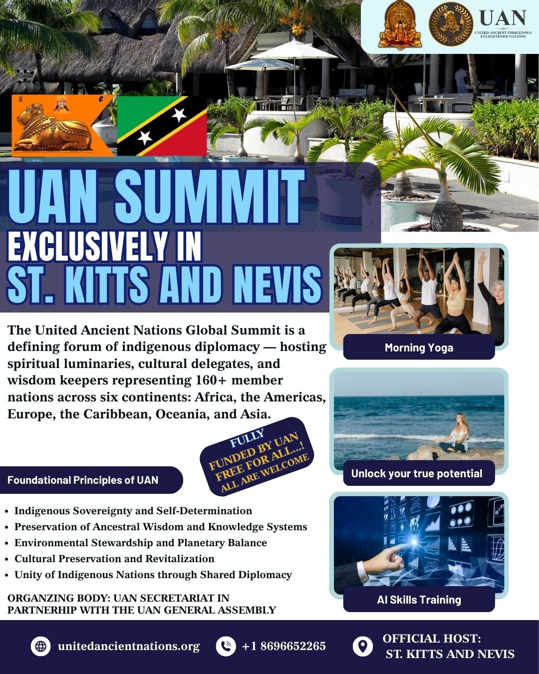 Announcing the UAN Summit 2025, exclusively in the beautiful St. Kitts & Nevis!