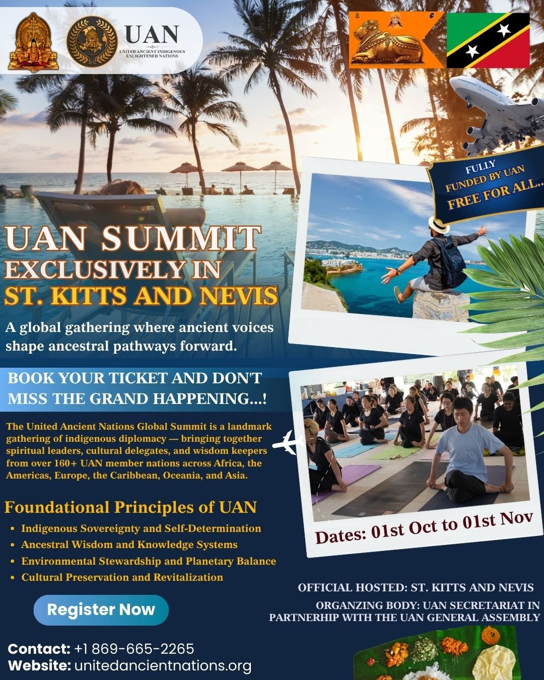 Announcing the UAN Summit 2025, exclusively in the beautiful St. Kitts & Nevis!