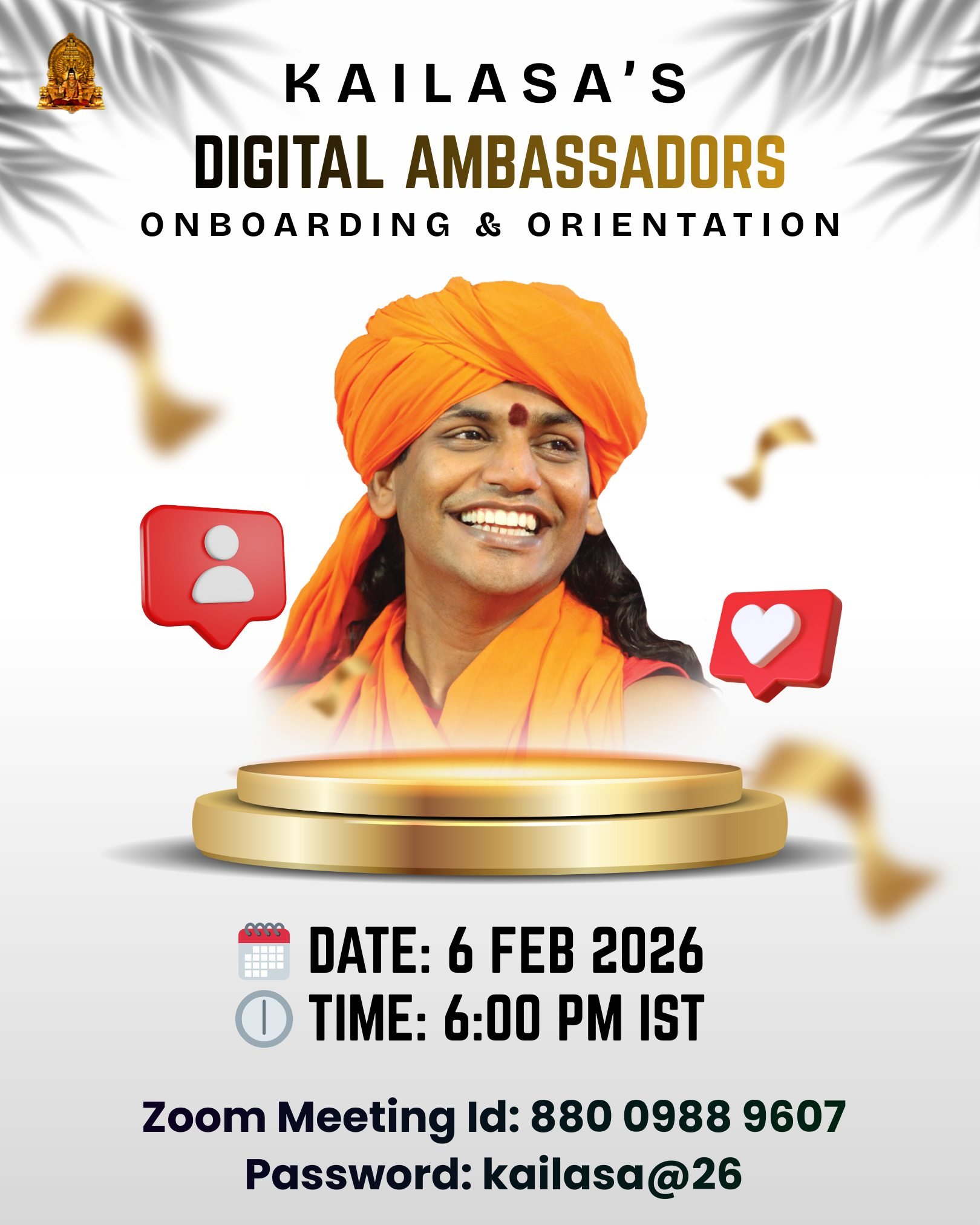 Orientation for KAILASA Digital Ambassadors