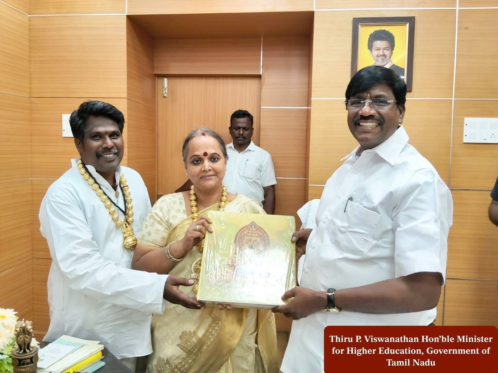 KAILASA’s Diplomatic Engagement with Ministers of the Government of Tamil Nadu